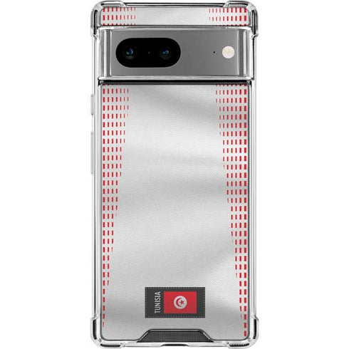 Tunisia Soccer Flag Google Pixel 7a Clear Case